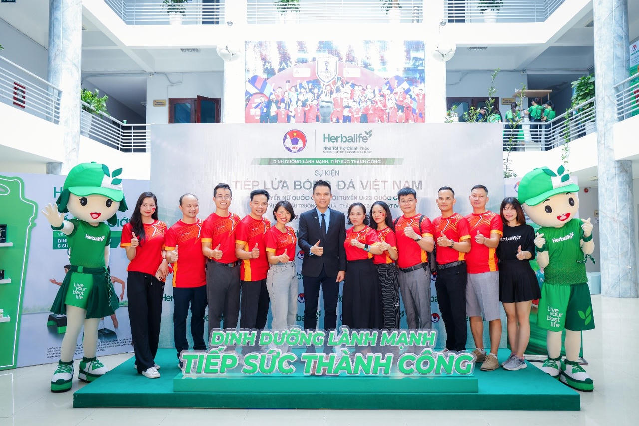 Herbalife Việt Nam cùng VFF "tiếp lửa" Đội tuyển Nữ và U23 Việt Nam trước thềm giải châu Á 2026