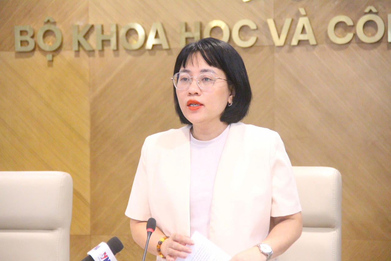 Bà Nguyễn Thị Hải Hằng, Giám đốc Trung tâm Truyền thông KH&CN (Ảnh: MOST)