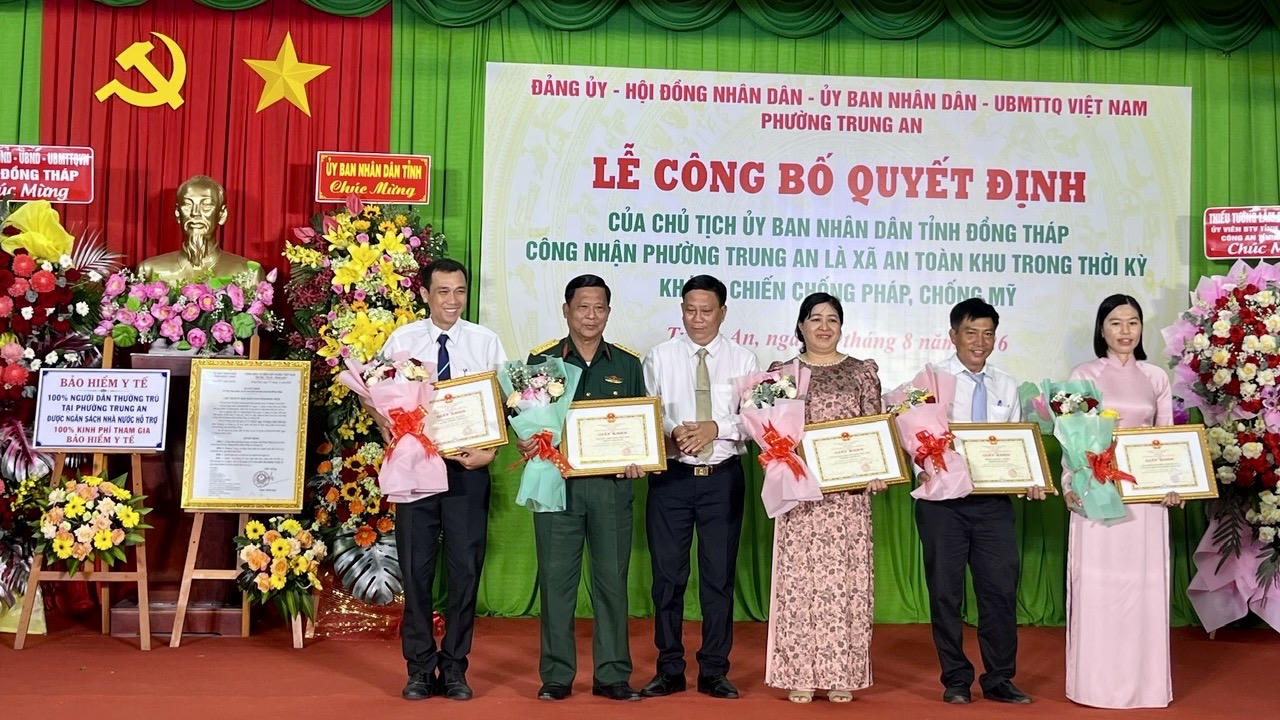Những vùng đất kiên trung ở Đồng Tháp đón danh hiệu 'An toàn khu' thời kháng chiến chống Pháp, chống Mỹ