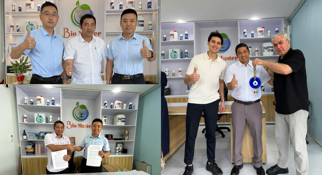 Bio Master tăng cường hợp tác,  đồng hành cùng người nông dân trong suốt quá trình sản xuất. Ảnh: CL