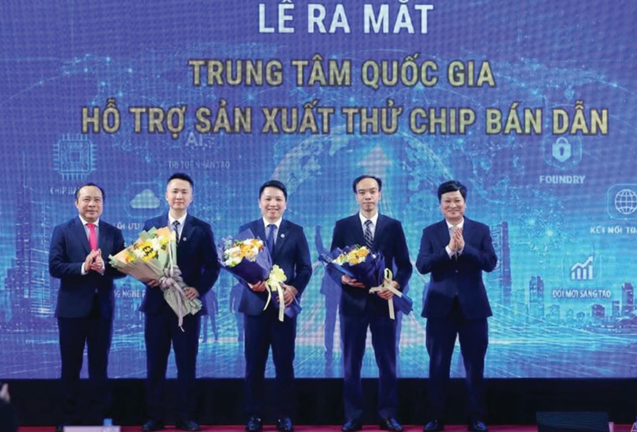 Việt Nam lần đầu ra mắt Trung tâm quốc gia hỗ trợ sản xuất thử chip bán dẫn ngày 26/6/2026. (Ảnh minh họa trong bài:  MST)