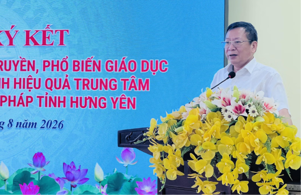 Giám đốc Sở Tư pháp tỉnh Hưng Yên Trần Hữu Nam.