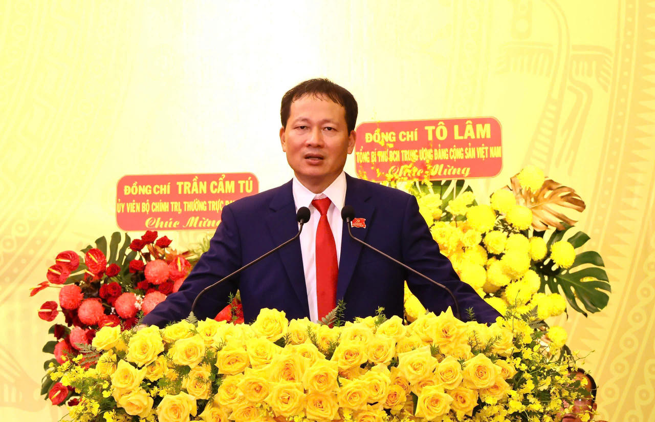 Bí thư Thành ủy Đồng Nai Vũ Hồng Văn yêu cầu xác định rõ tiến độ, sản phẩm và trách nhiệm người đứng đầu trong thực hiện Nghị quyết số 16-NQ/TW. Ảnh tư liệu.