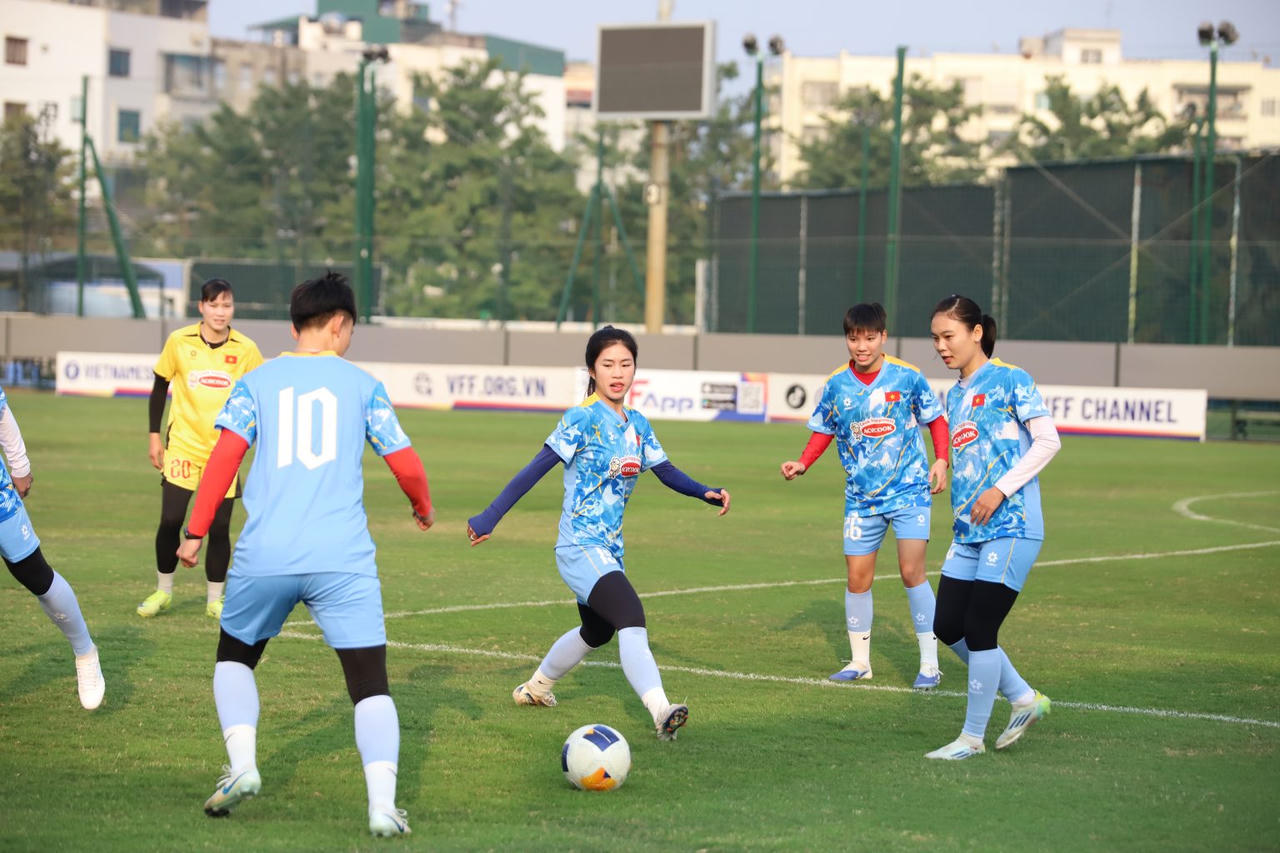 Đội tuyển nữ Việt Nam đang có sự chuẩn bị tốt trước thềm ASIAD 2026 (Ảnh: VFF)