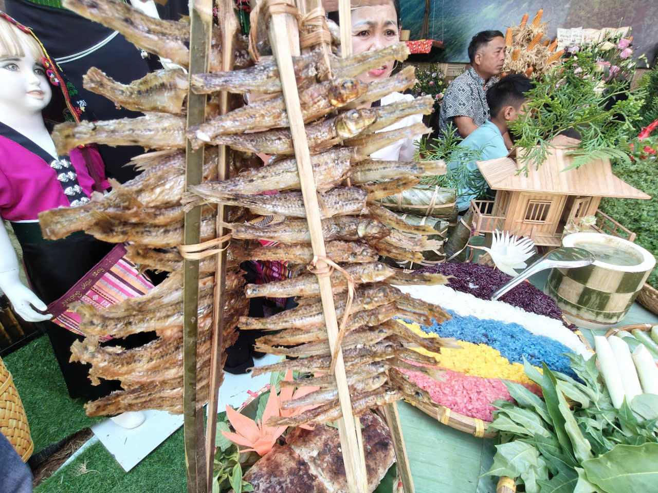 Món cá suối nướng (Ảnh: PV).