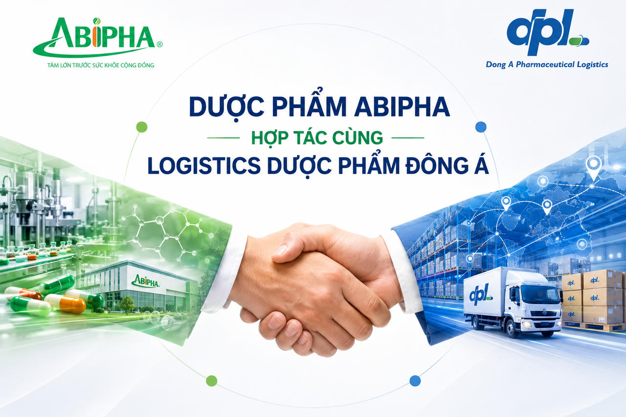 Dược phẩm Abipha hợp tác cùng Logistics Dược phẩm Đông Á: Nâng tầm năng lực phân phối sản phẩm, nâng cao chất lượng phục vụ