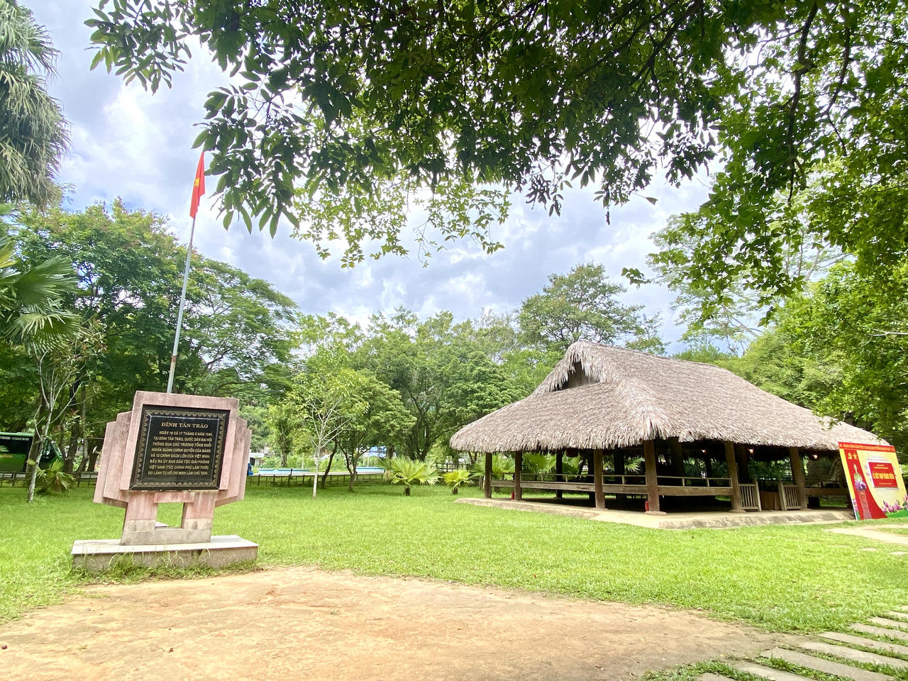 Khu du lịch Tân Trào - Tuyên Quang. (Ảnh: Lê Hanh)