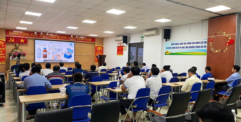 SAWACO – HCDC tập huấn kiểm soát chất lượng nước cho các chung cư trên địa bàn TP.HCM.