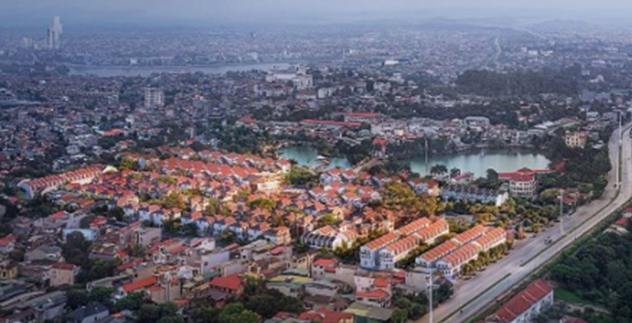 Phối cảnh toàn dự án Việt Trì Legacy Lakeside do Tasco làm chủ đầu tư, vừa khởi đầu năm 2026. Ảnh: Tasco