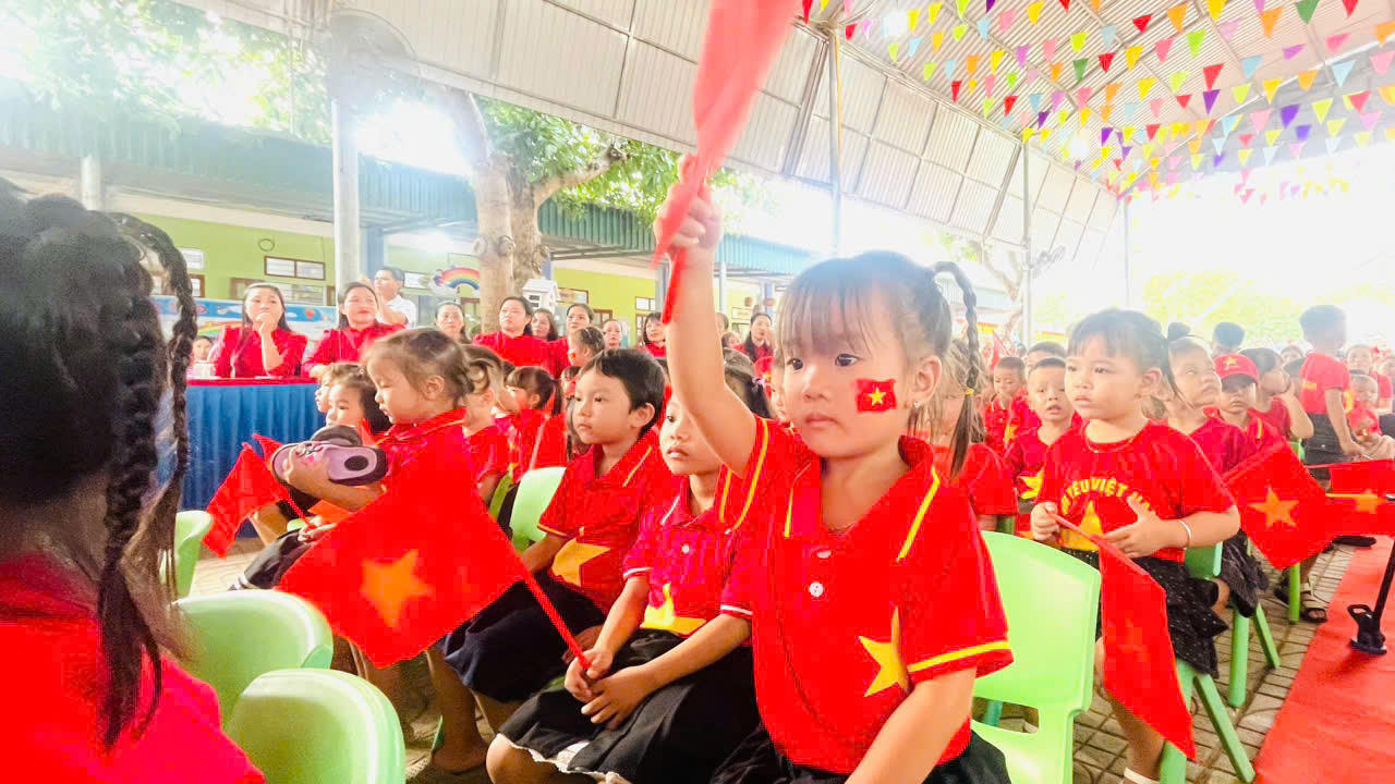 Trường Mầm non Kỳ Thượng (Hà Tĩnh): Từng bừng chào đón năm học mới!
