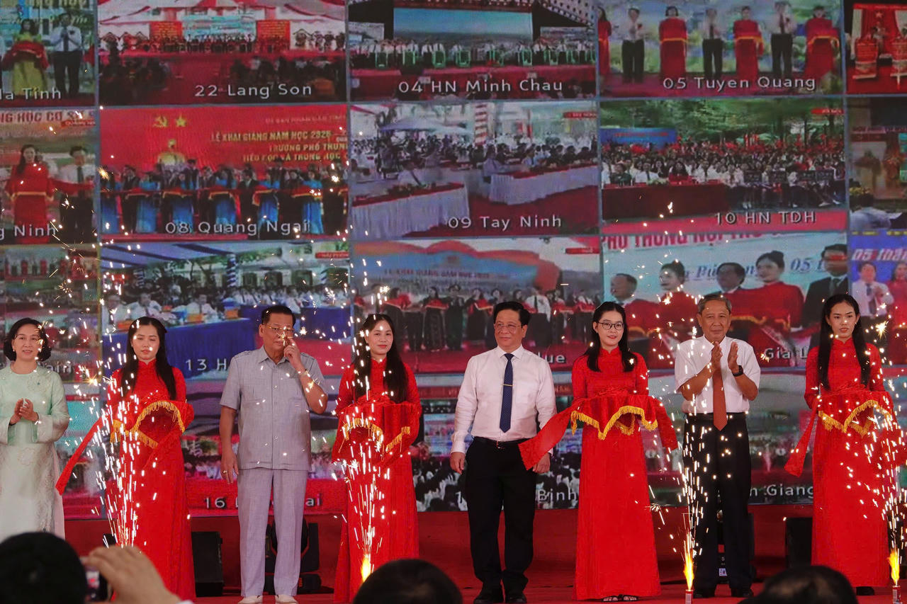 An Giang: Khánh thành 3 trường phổ thông nội trú tại các xã biên giới