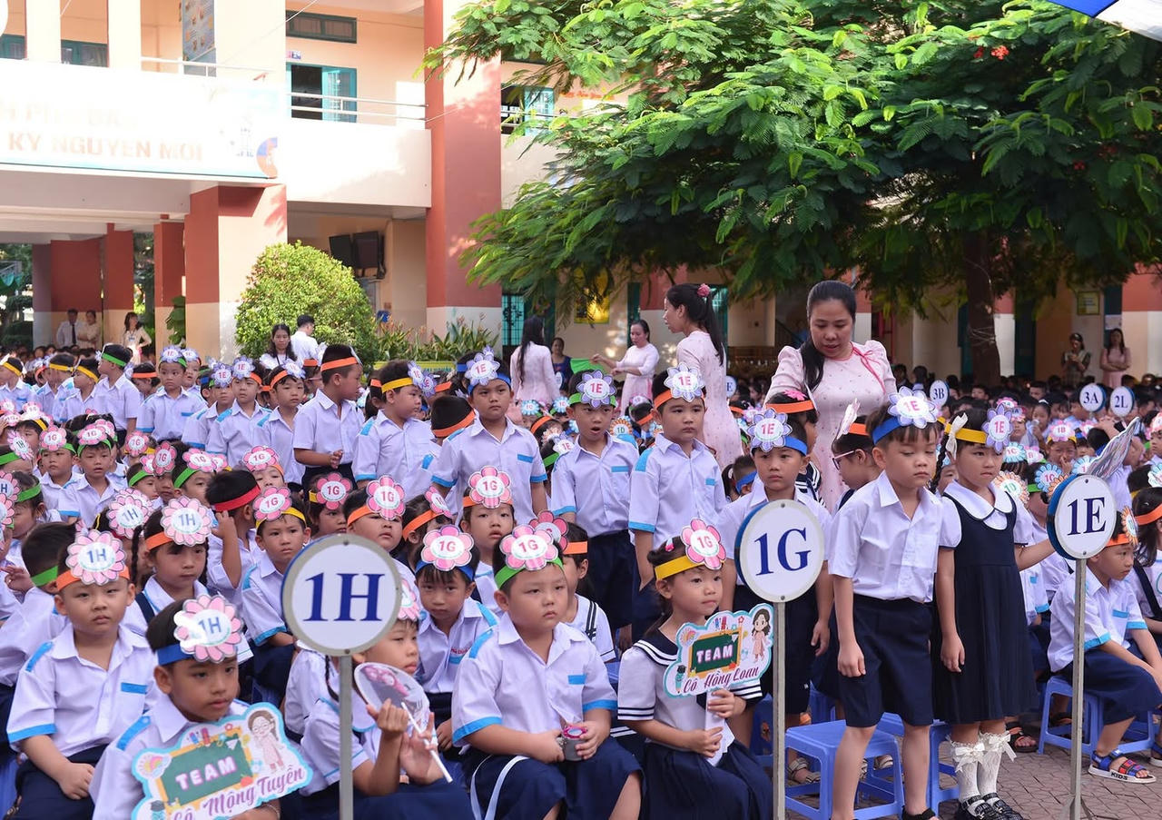 Hơn 2,6 triệu học sinh đã cùng đón chào năm học mới 2026-2027. Ảnh TG