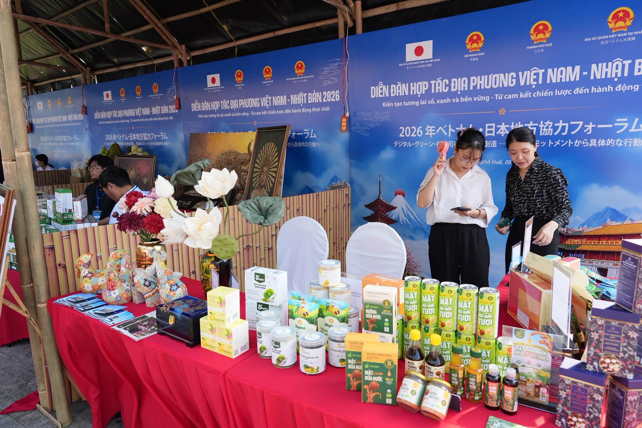 Đặc sắc không gian trưng bày Việt Nam – Nhật Bản tại TP Huế