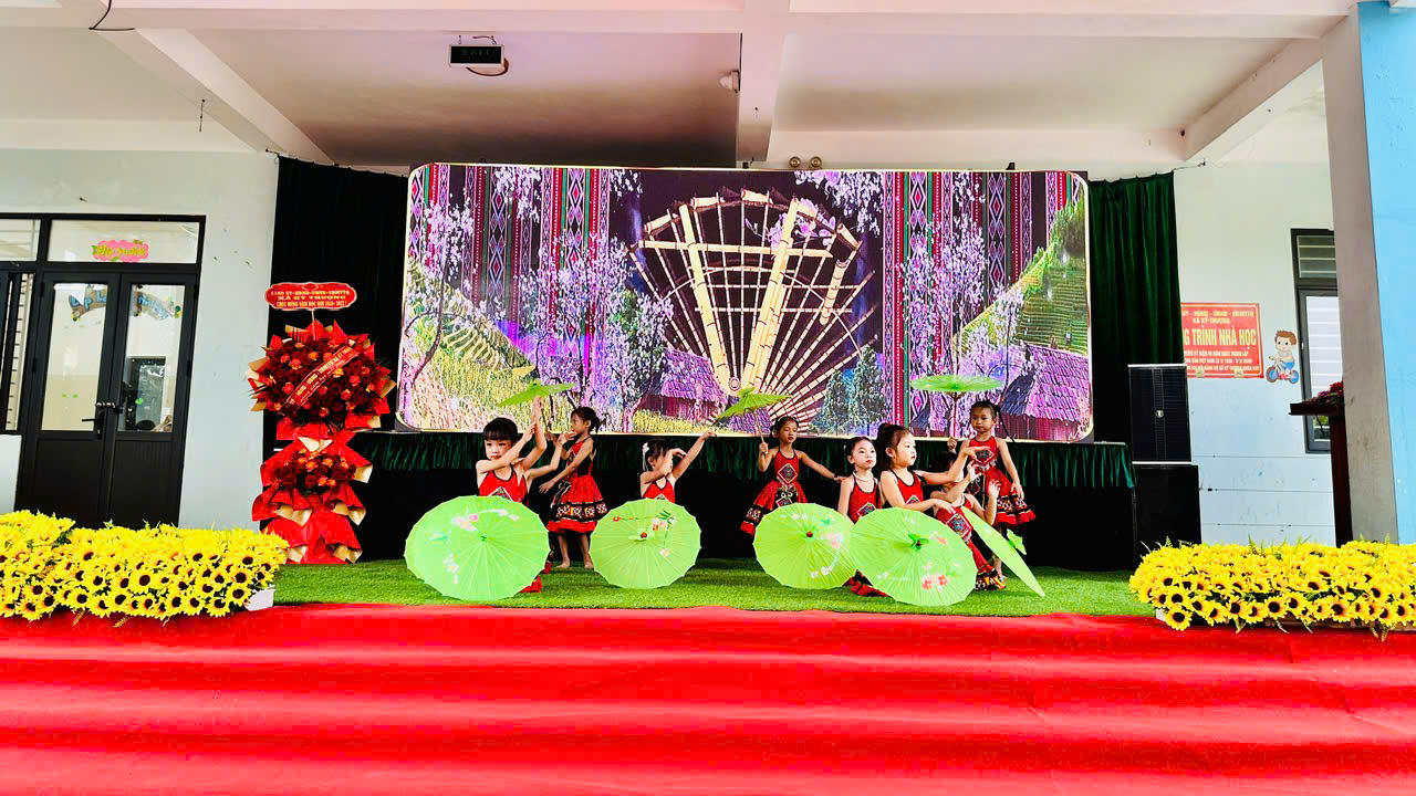 Trường Mầm non Kỳ Thượng (Hà Tĩnh): Từng bừng chào đón năm học mới!