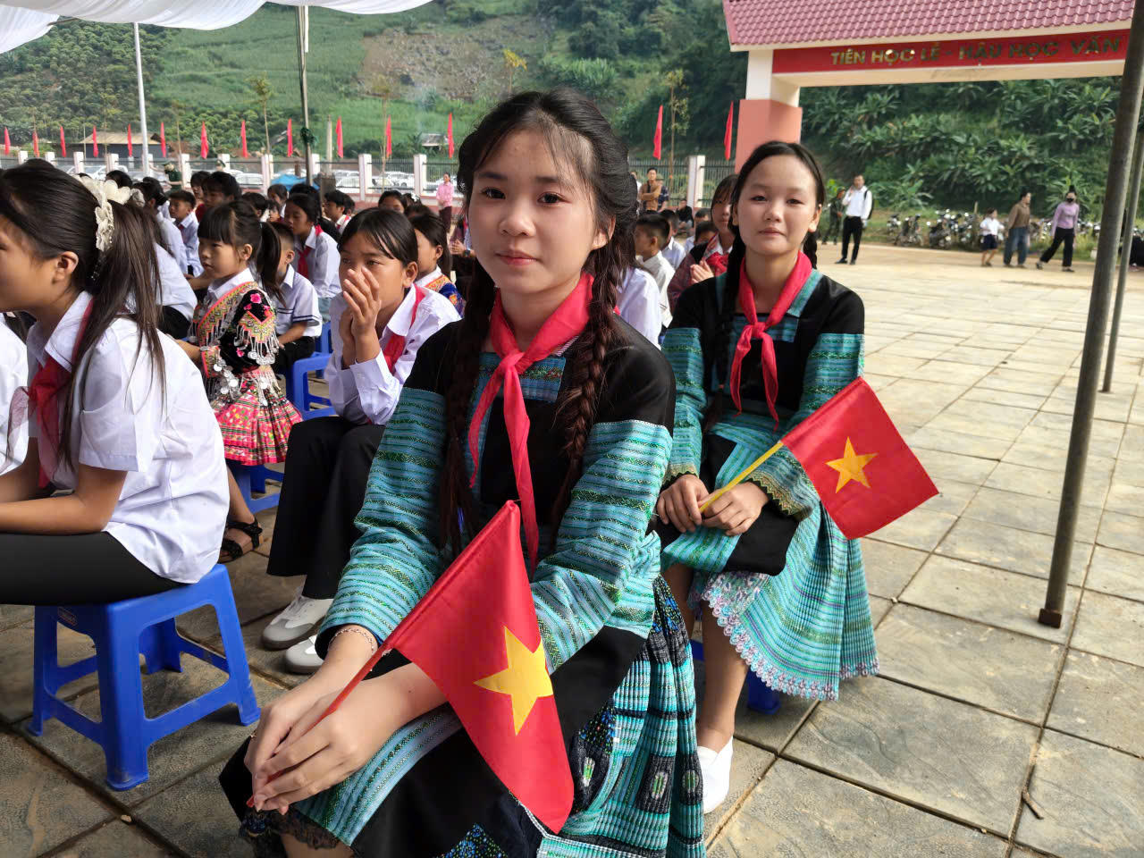 Em Hà Thị Anh Thư, học sinh lớp 9A3 (Ảnh: PV).