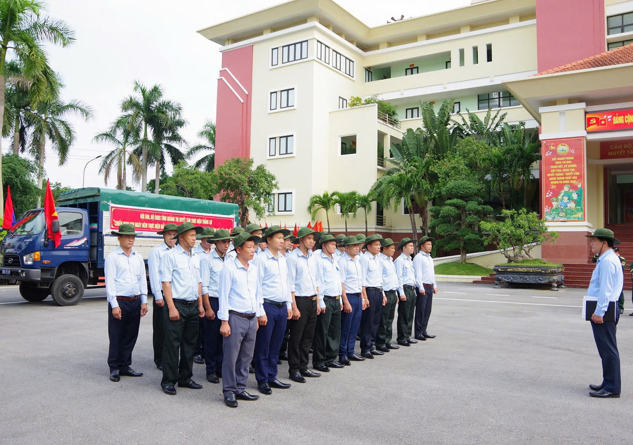 30 cán bộ Quảng Trị lên đường sang Lào tìm kiếm, quy tập hài cốt liệt sĩ