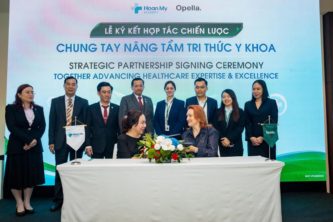Opella và Viện Đào tạo & Nghiên cứu Hoàn Mỹ ký MOU