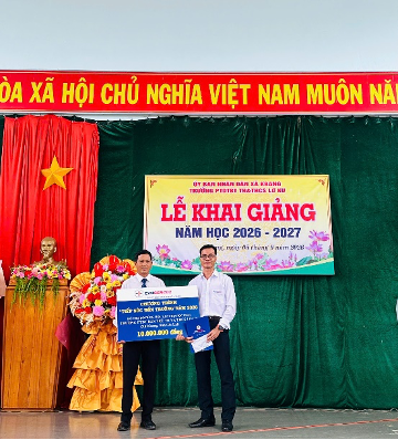 Công ty Thủy điện An Khê – Ka Nak tiếp sức đến trường, đồng hành cùng học sinh có hoàn cảnh khó khăn