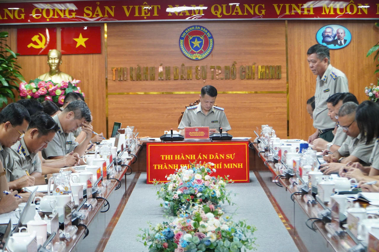 THADS TP.HCM giao ban công tác tháng 9: Tập trung hoàn thành các nhiệm vụ trọng tâm