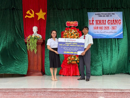 Công ty Thủy điện An Khê – Ka Nak tiếp sức đến trường, đồng hành cùng học sinh có hoàn cảnh khó khăn