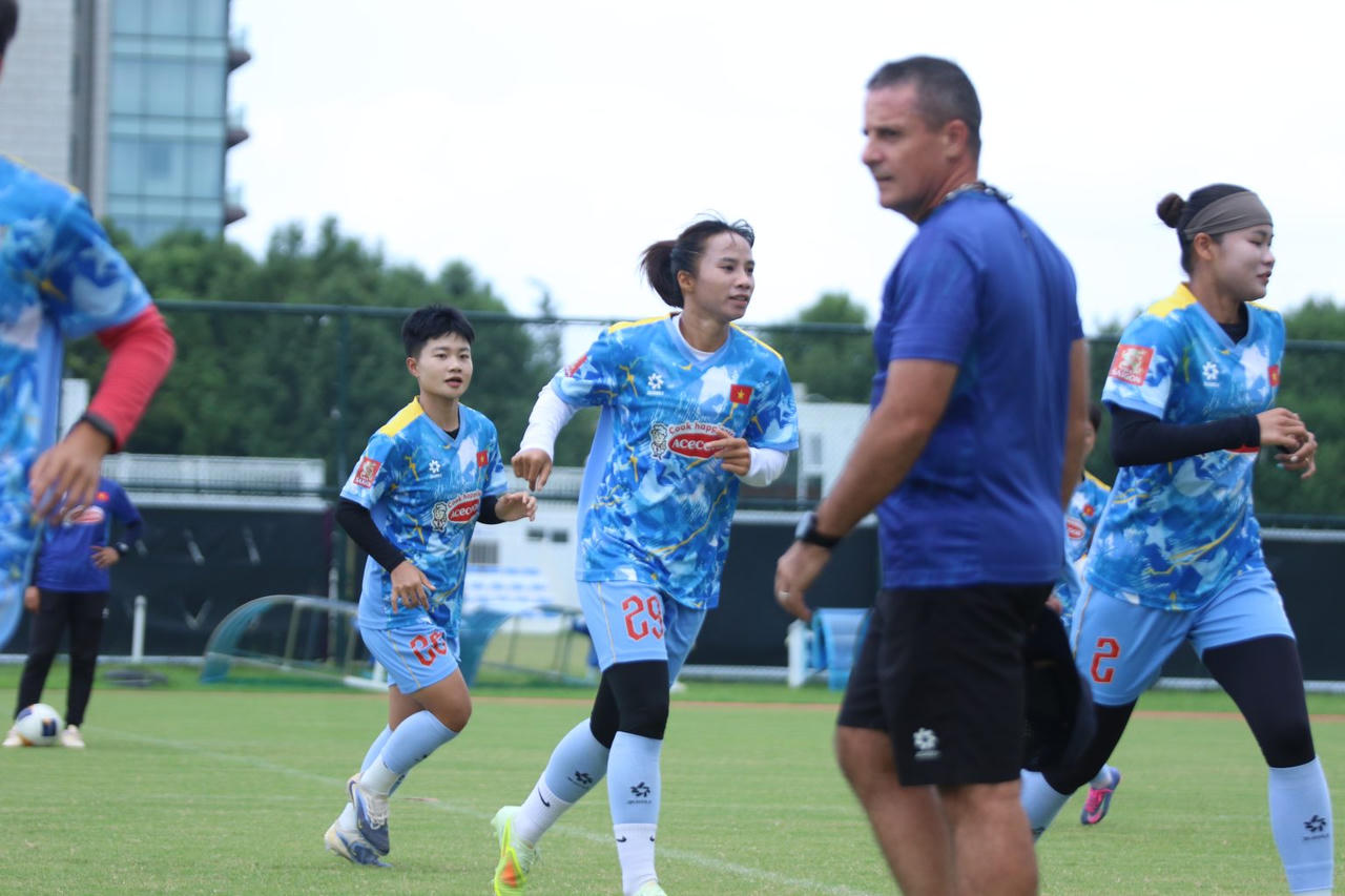 Đội tuyển nữ Việt Nam rơi vào bảng đấu khó khăn tại ASIAD 2026 (Ảnh VFF)