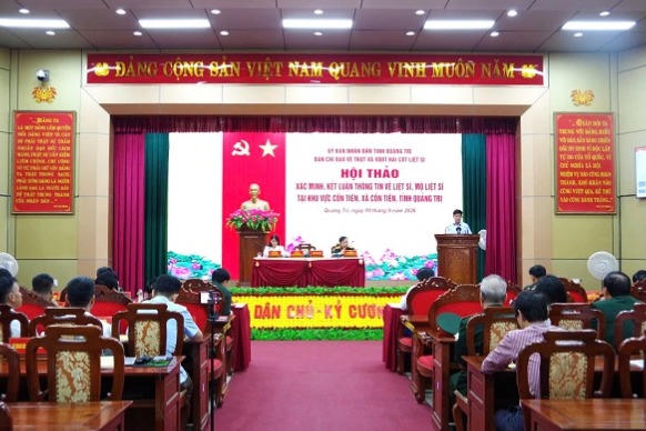Căn cứ Cồn Tiên (Quảng Trị) có thể còn 80-90 hài cốt liệt sĩ chưa được quy tập