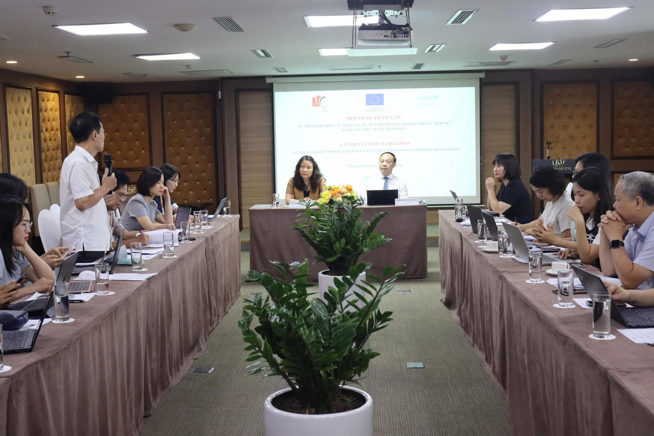 Xây dựng học phần về tư pháp người chưa thành niên trong lĩnh vực hình sự dành cho chức danh Thẩm phán, Kiểm sát viên, Luật sư