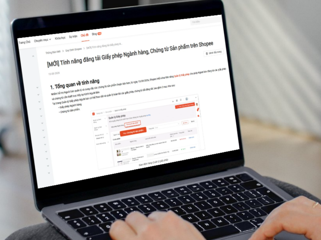 Nhà bán được hỗ trợ minh bạch hóa thông tin, nâng cao vận hành trên TMĐT