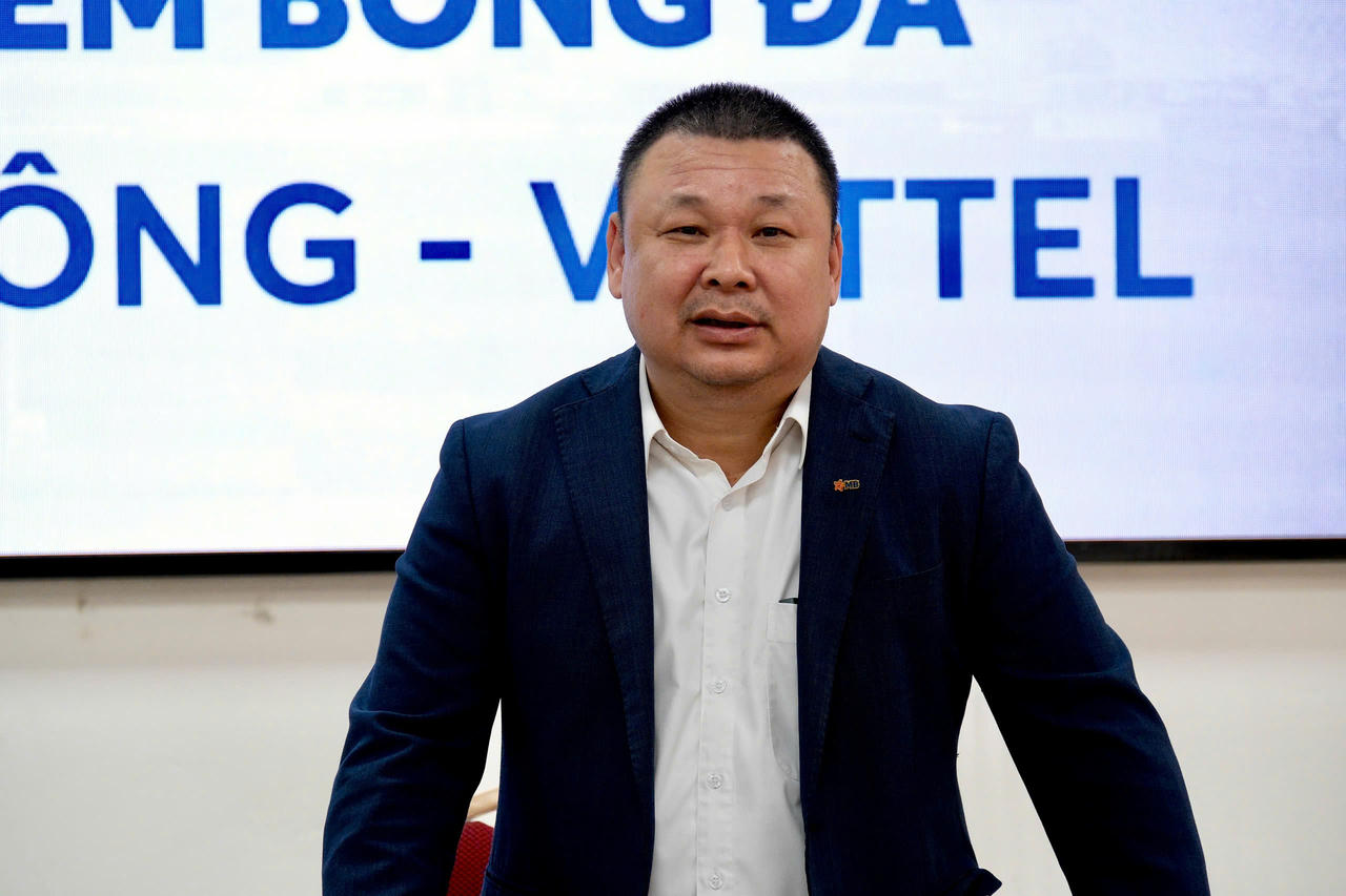 Ông Chu Hải Công, Giám đốc Quan hệ công chúng MB phát biểu tại chương trình.
