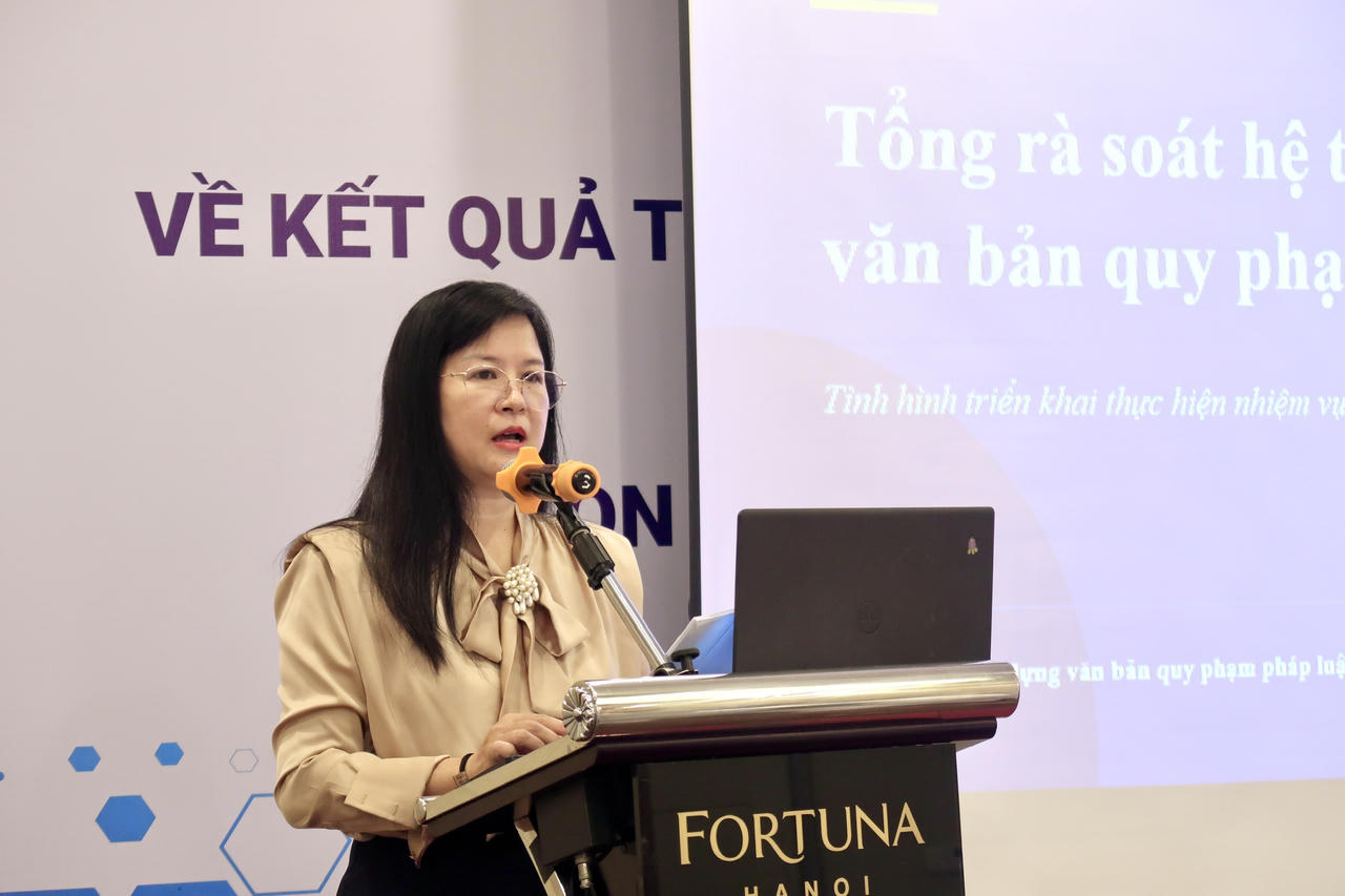 Hoàn thiện tổng rà soát, không để khoảng trống pháp lý ảnh hưởng đến người dân, doanh nghiệp