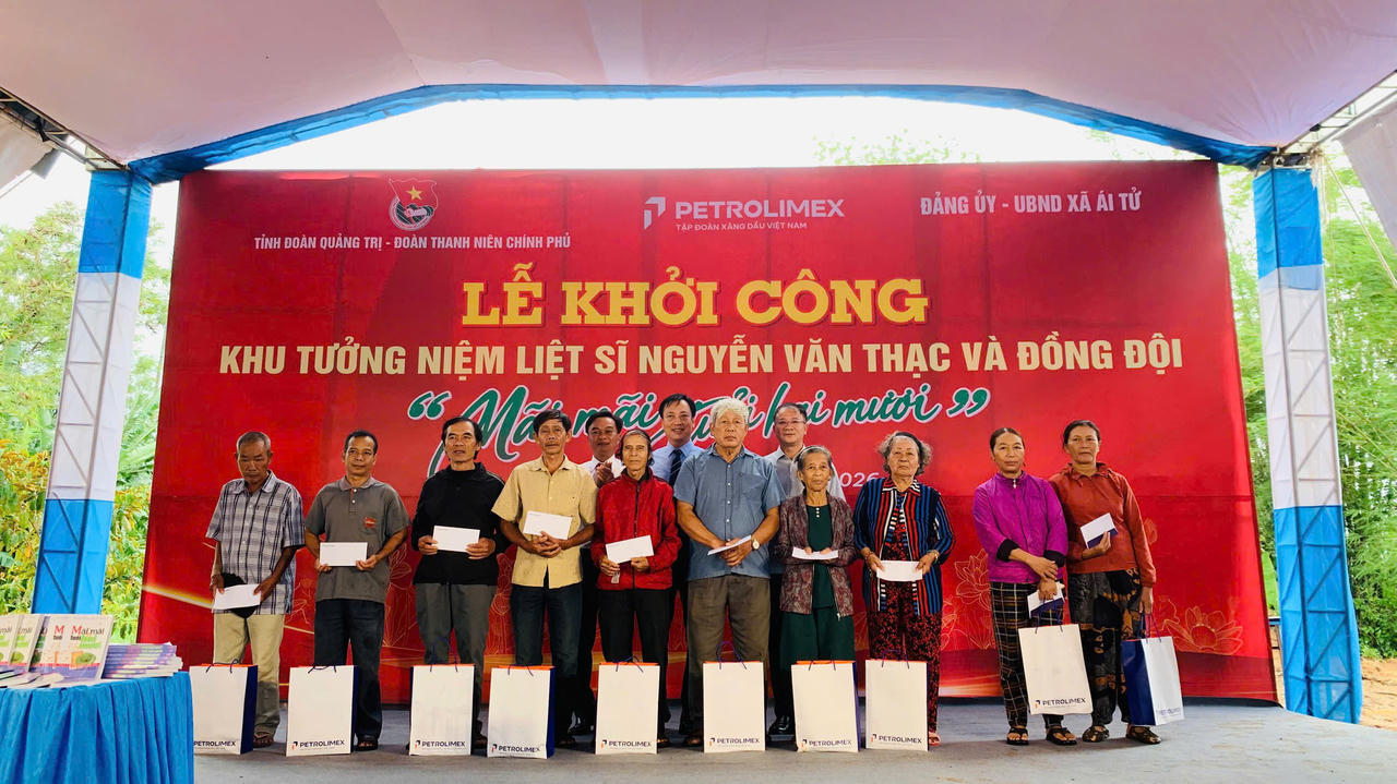 Khởi công xây dựng Khu tưởng niệm liệt sĩ Nguyễn Văn Thạc và đồng đội: Mãi mãi tuổi hai mươi