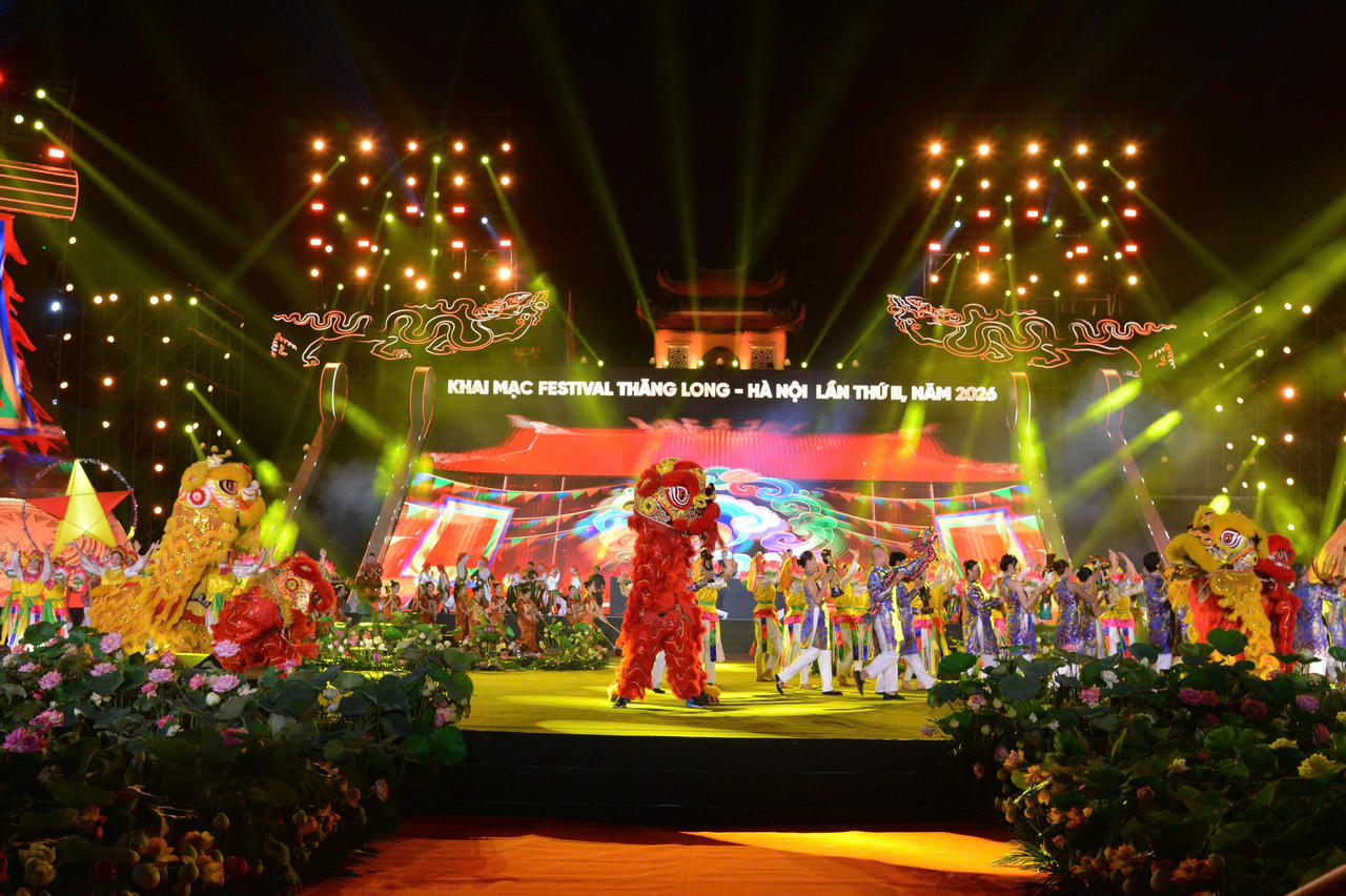 Khai mạc Festival Thăng Long - Hà Nội lần thứ II: Định vị thương hiệu Hà Nội là điểm đến "Văn hiến - Bản sắc - Sáng tạo - Hội nhập"