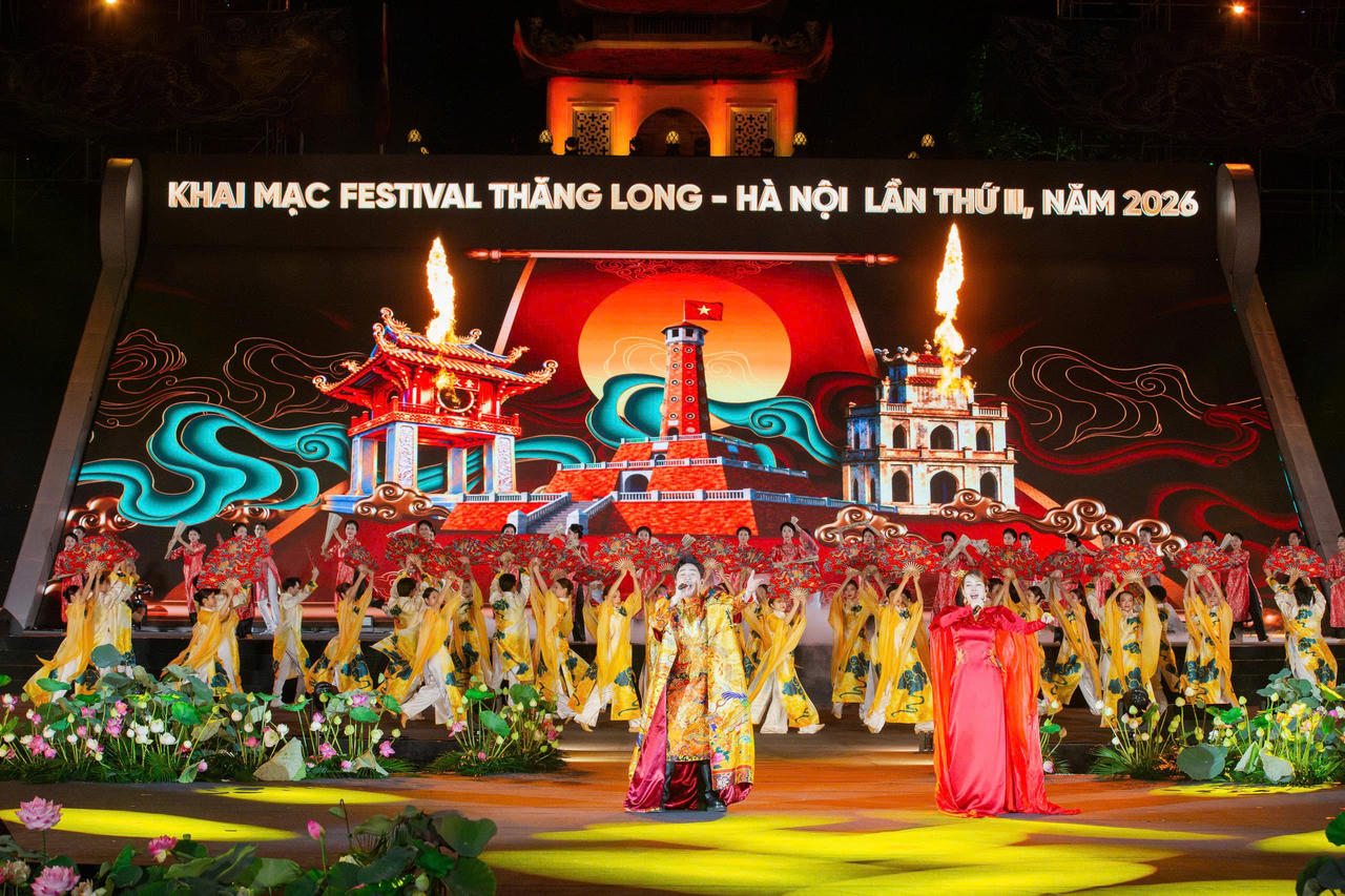 Khai mạc Festival Thăng Long - Hà Nội lần thứ II: Định vị thương hiệu Hà Nội là điểm đến "Văn hiến - Bản sắc - Sáng tạo - Hội nhập"