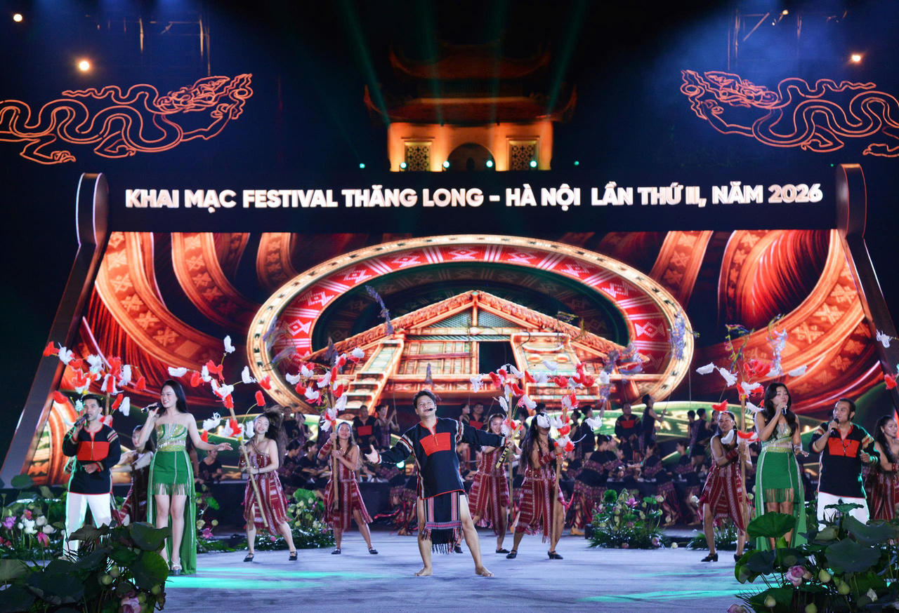 Khai mạc Festival Thăng Long - Hà Nội lần thứ II: Định vị thương hiệu Hà Nội là điểm đến "Văn hiến - Bản sắc - Sáng tạo - Hội nhập"