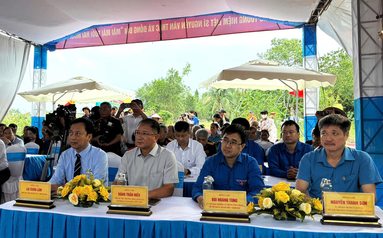 Khởi công xây dựng Khu tưởng niệm liệt sĩ Nguyễn Văn Thạc và đồng đội: Mãi mãi tuổi hai mươi