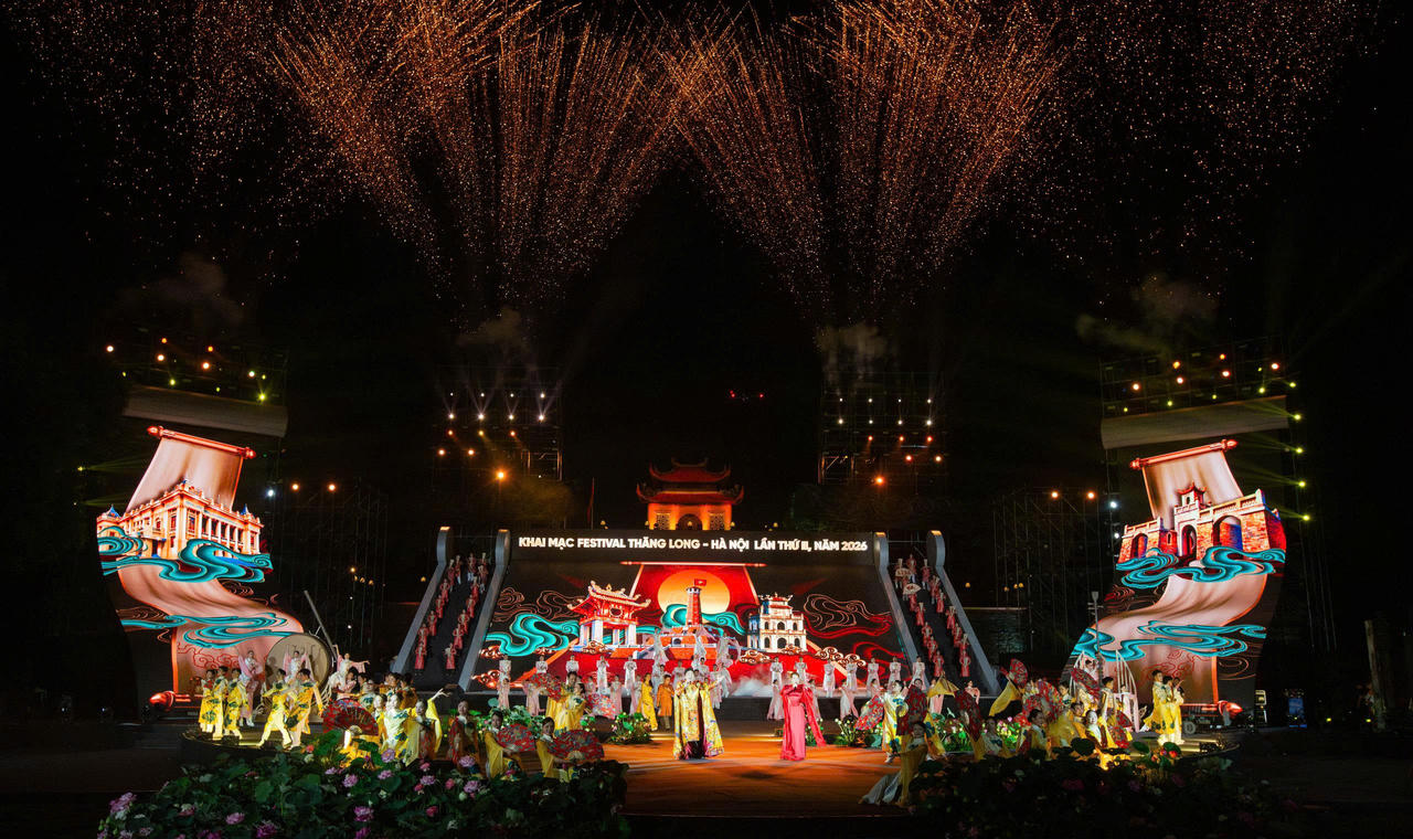 Khai mạc Festival Thăng Long - Hà Nội lần thứ II: Định vị thương hiệu Hà Nội là điểm đến "Văn hiến - Bản sắc - Sáng tạo - Hội nhập"