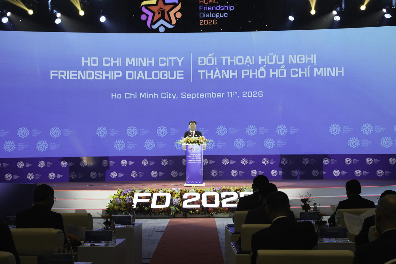 Ông Nguyễn Lộc Hà - Phó Chủ tịch Thường trực Ủy ban Nhân dân TPHCM phát biểu chỉ đạo tại Hội nghị.