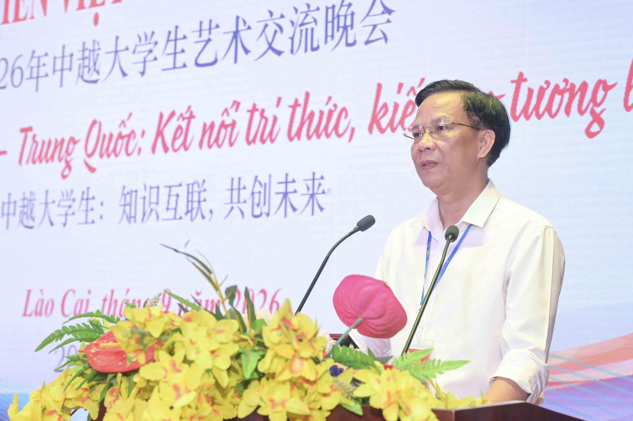 Ông Hoàng Quang Đạt- Hiệu trưởng Trường Cao đẳng Lào Cai (Ảnh: Nguyễn Hải)