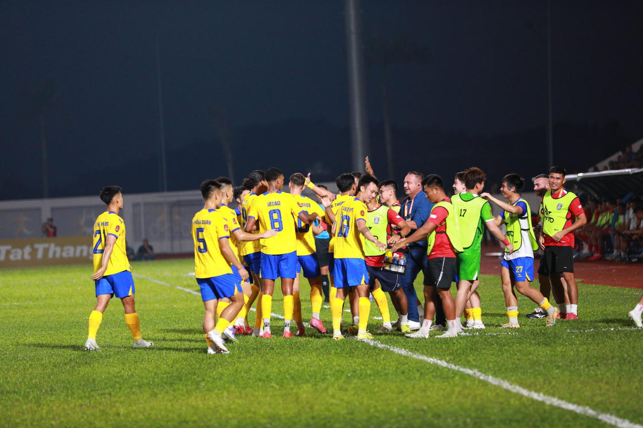 CLB Bắc Ninh có chiến thắng đầu tiên tại V.League (Ảnh VPF)