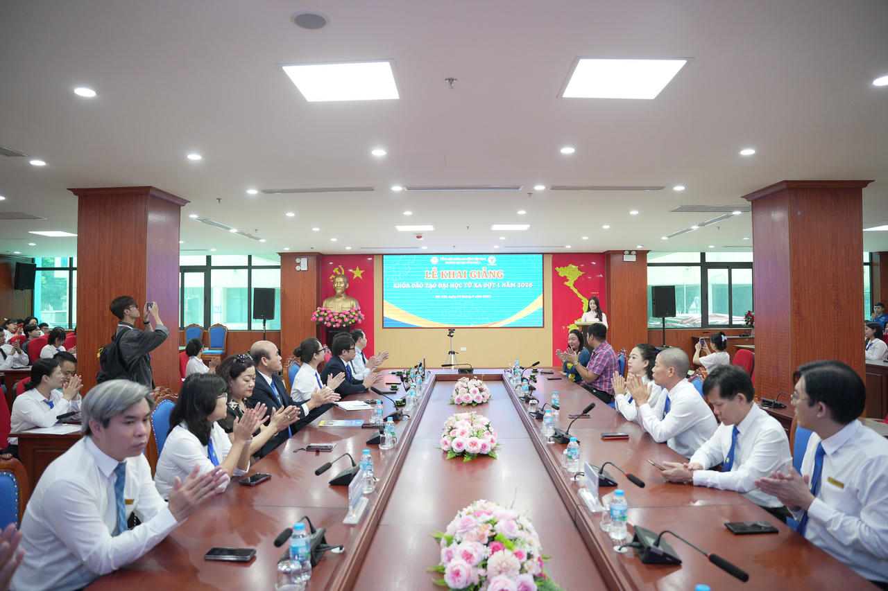 Trường Đại học Công đoàn khai giảng Chương trình đào tạo từ xa LDA - Elearning đợt 1 năm 2026
