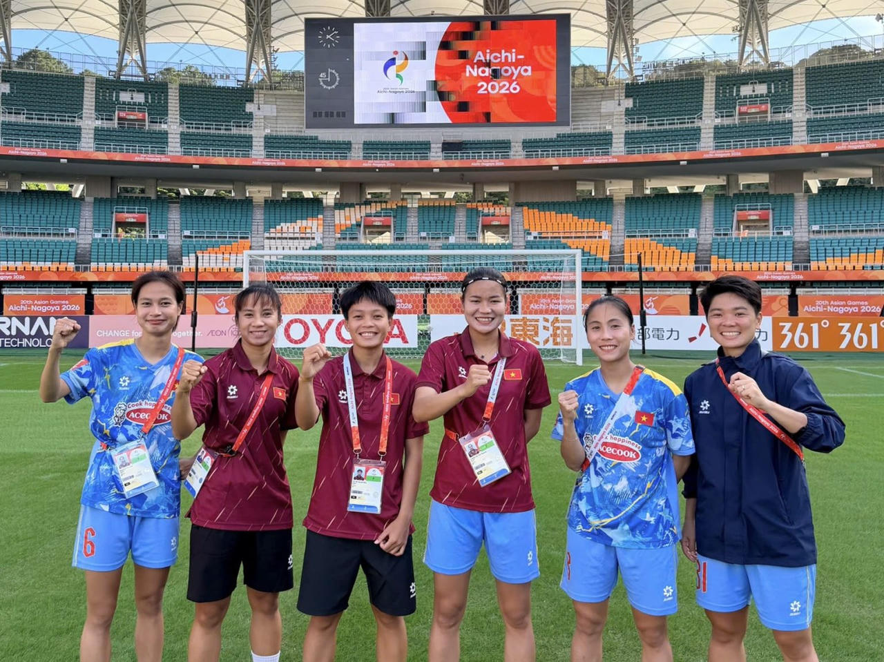 Đội tuyển nữ Việt Nam, sẵn sàng cho hành trình ASIAD 2026 (Ảnh VFF)