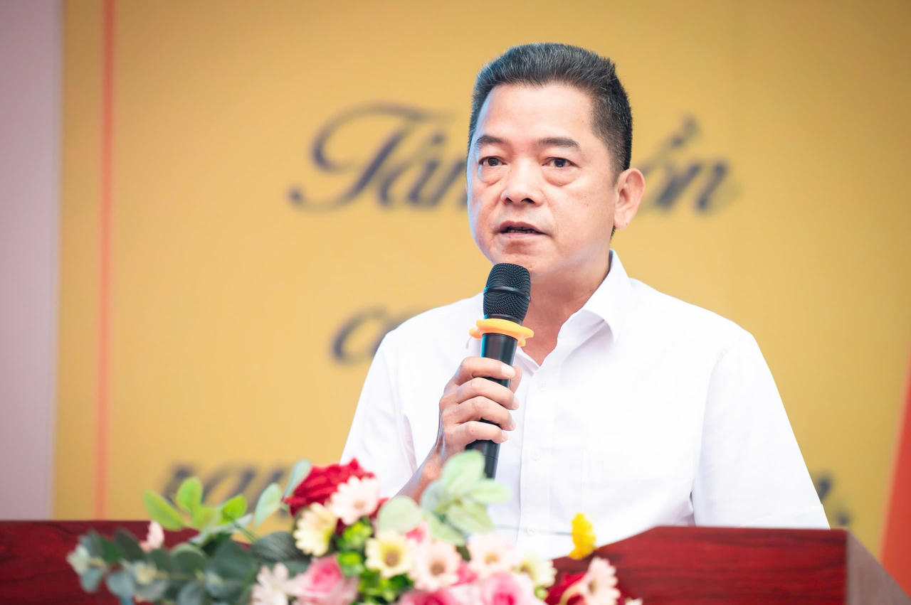 Ông Dương Văn Hòa – Phó Chủ tịch UBND phường Lĩnh Nam phát biểu