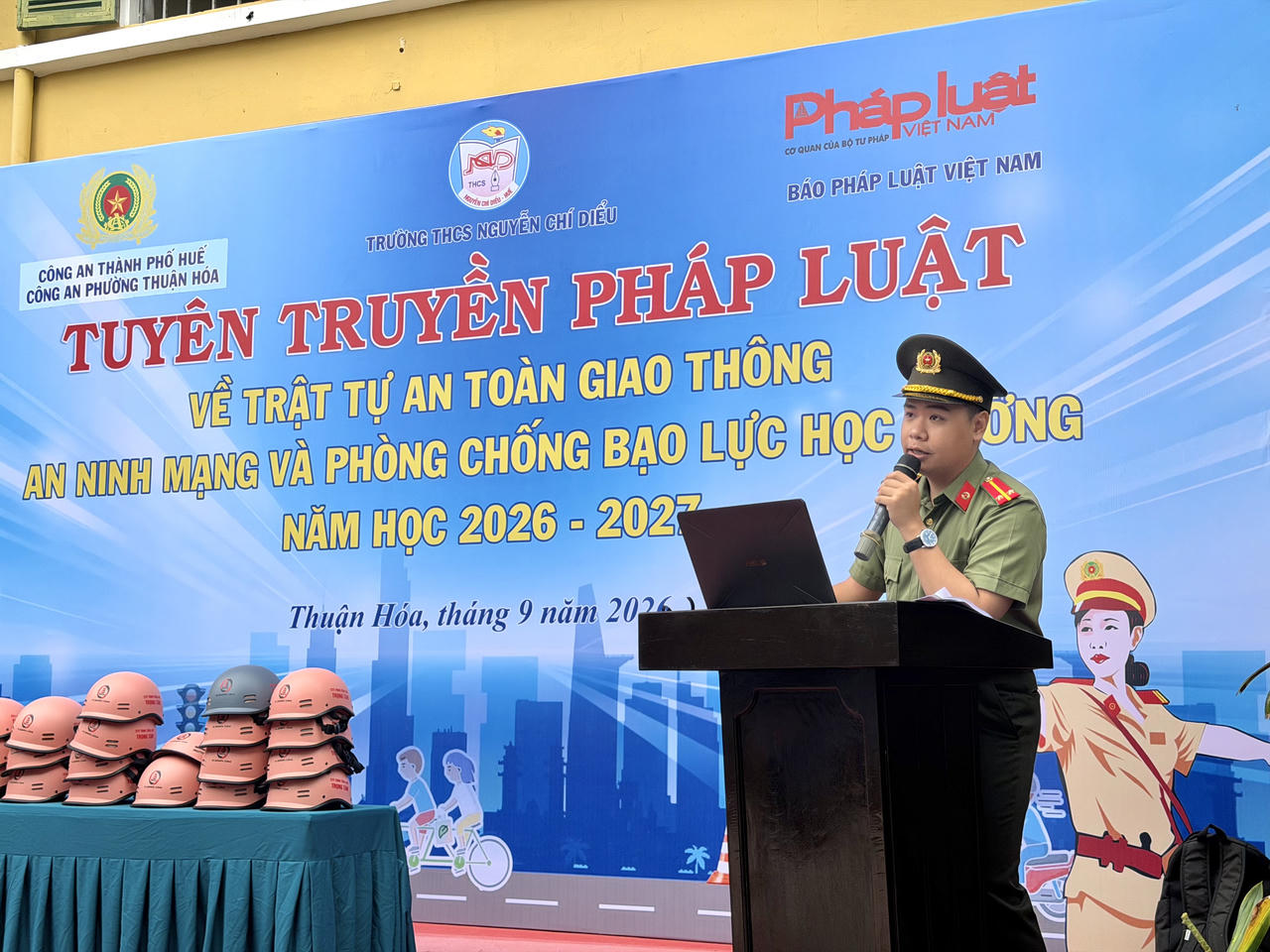 Tuyên truyền pháp luật về phòng, chống ma tuý học đường.