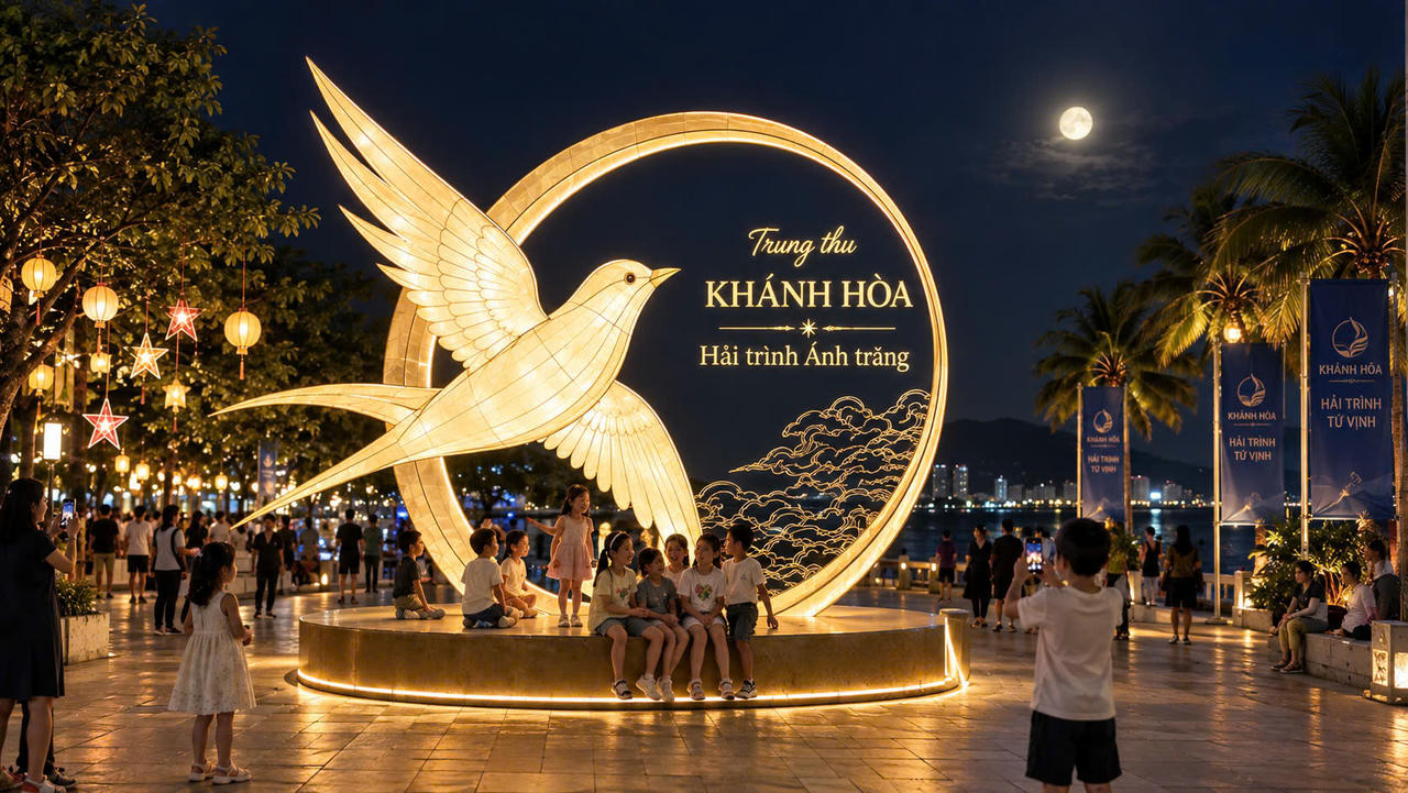 Lần đầu Khánh Hòa tổ chức Lễ hội Trung thu 'Hải trình Ánh trăng'