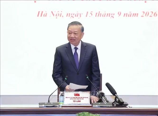Tổng Bí thư, Chủ tịch nước Tô Lâm phát biểu chỉ đạo. Ảnh: Thống Nhất/TTXVN