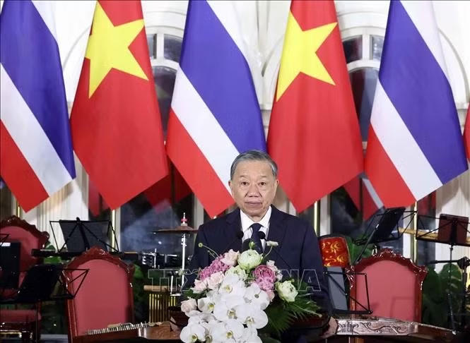 Tổng Bí thư, Chủ tịch nước Tô Lâm phát biểu. Ảnh: Thống Nhất/TTXVN