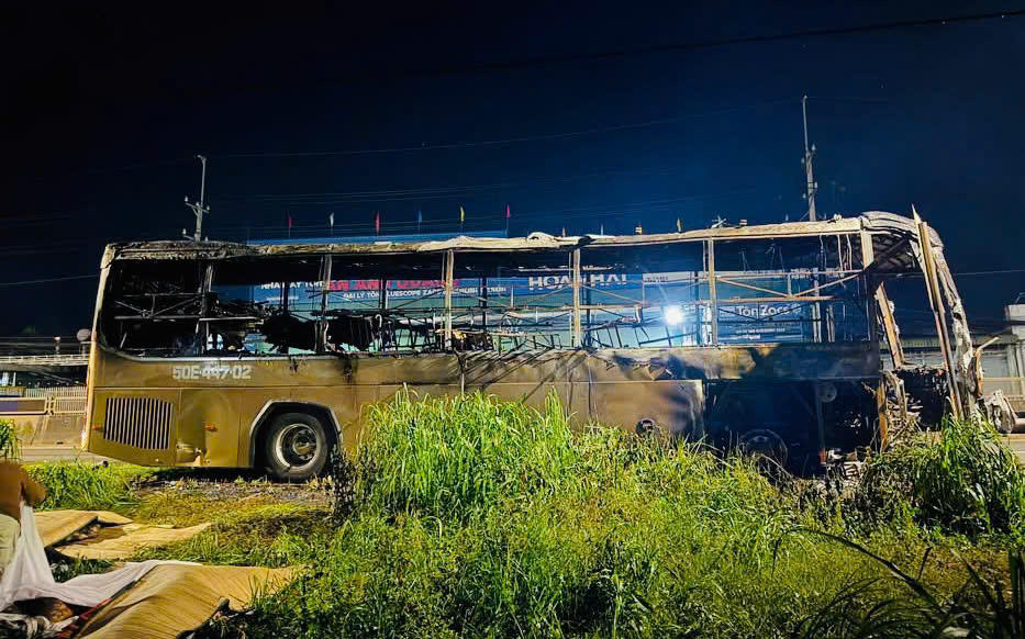 Vụ tai nạn khiến 7 người tử vong xảy ra ngày 21/7/2026 trên Quốc lộ 1. Ảnh: Tiến Dũng.