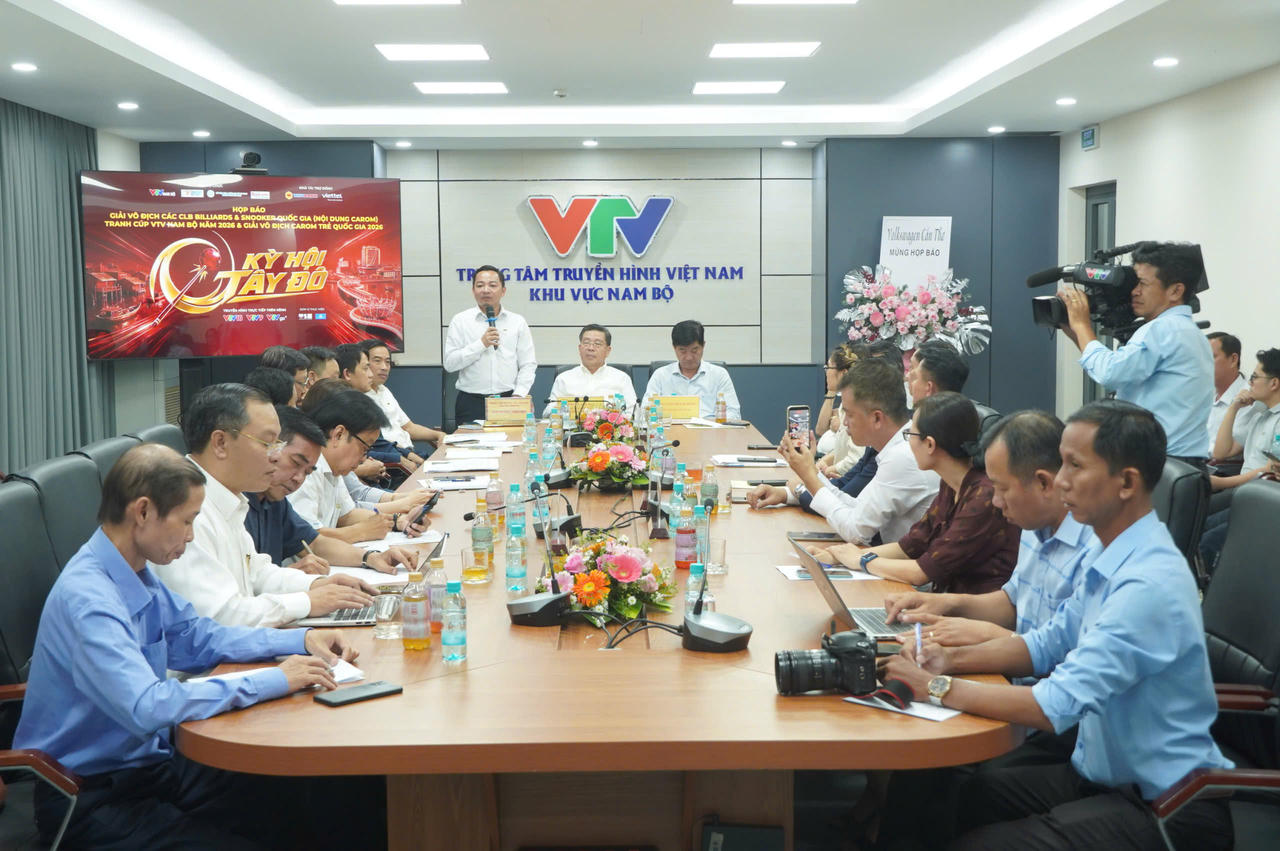 Quang cảnh buổi họp báo (Ảnh: Đình Thương)