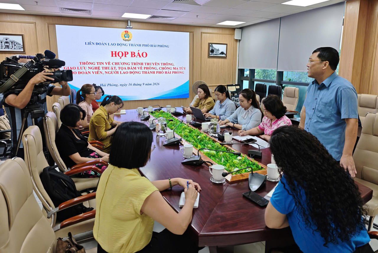 Ngày hội 'Công nhân Việt Nam nói không với ma túy' sắp diễn ra tại Hải Phòng