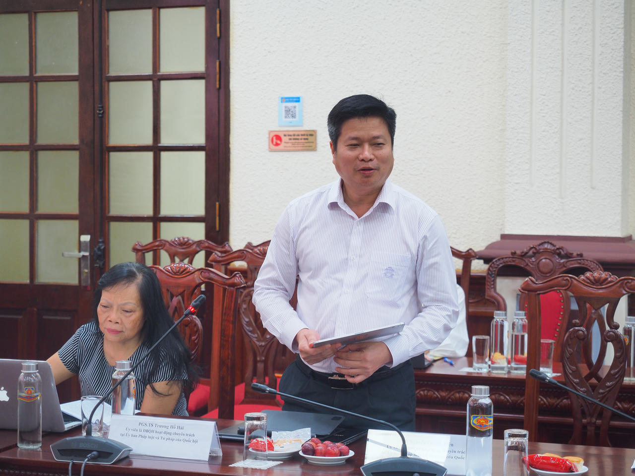 PGS.TS Trương Hồ Hải, Ủy viên là đại biểu Quốc hội hoạt động chuyên trách tại Ủy ban Pháp luật và Tư pháp của Quốc hội khóa XVI 
